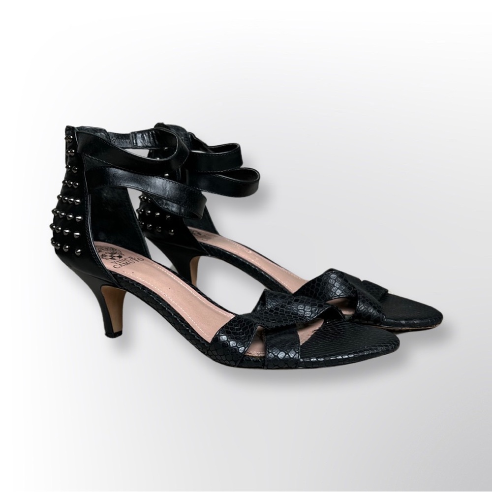 Vince Camuto Studded Kitten Heels